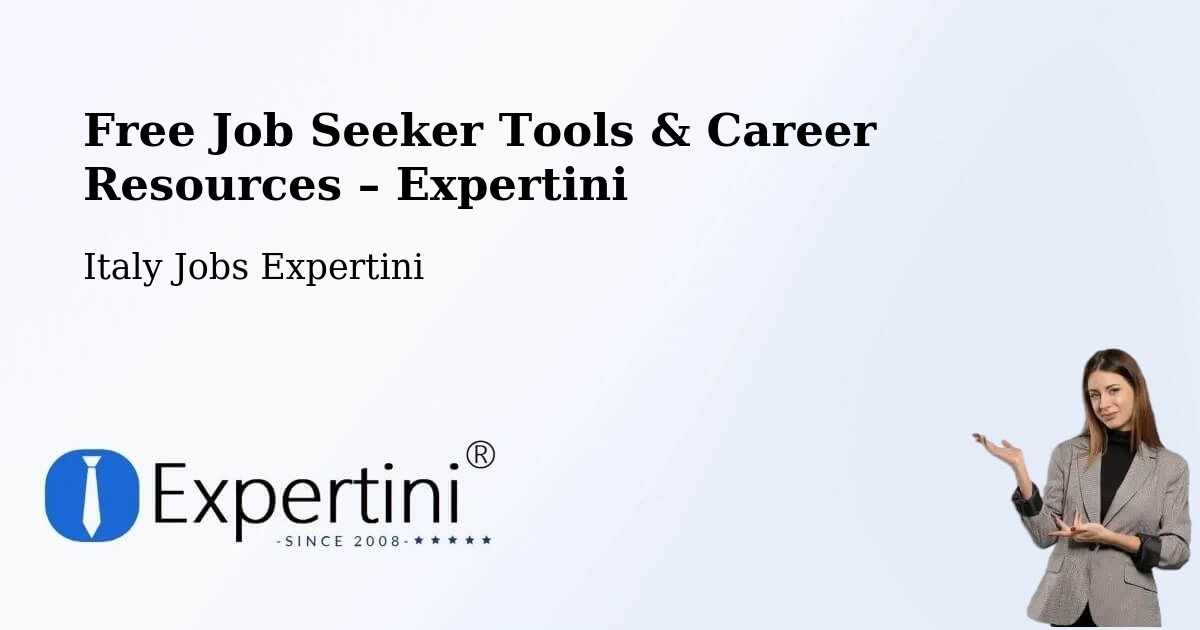 Free Job Seeker Tools & Career Resources – Savona - Savona, Italy Jobs Expertini